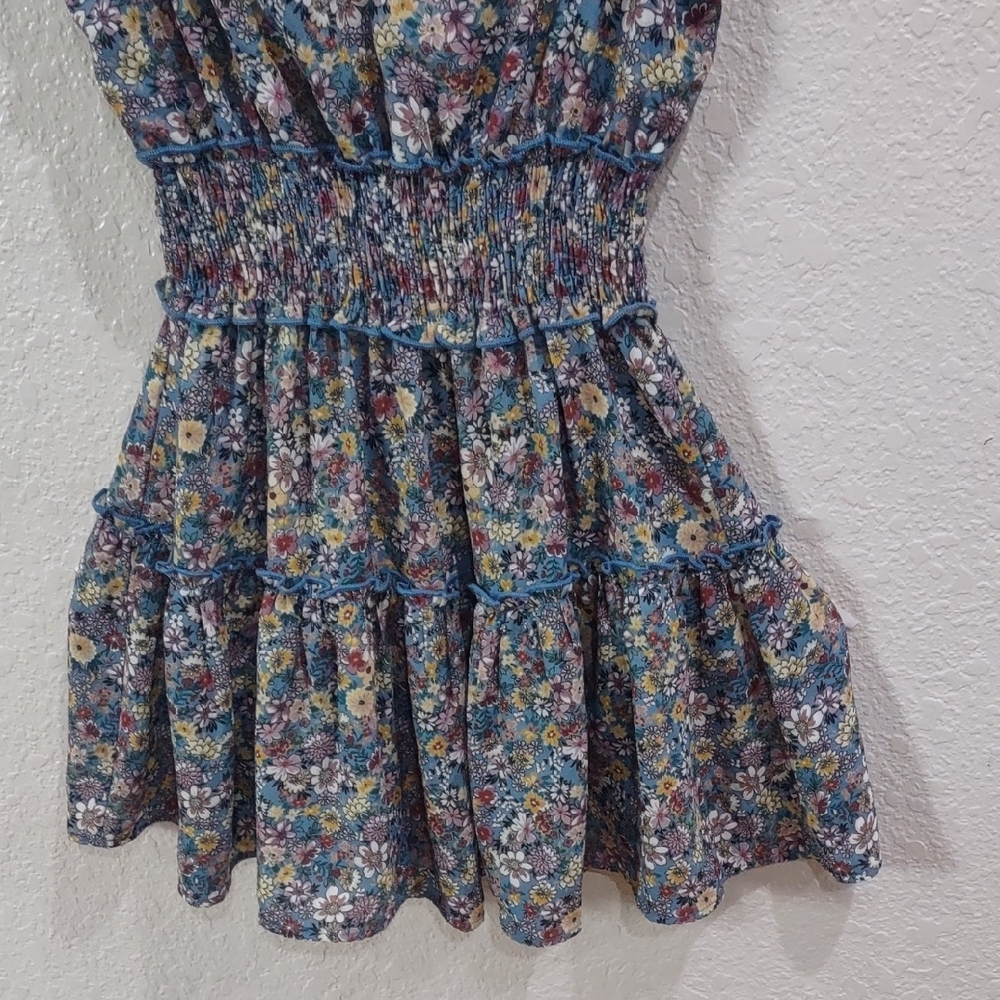 Altar'd State Floral Ruffle Sleeve Dress - Picture 5 of 15